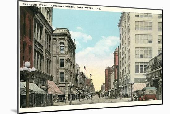 Calhoun Street, Fort Wayne-null-Mounted Art Print