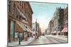 Calhoun Street, Ft. Wayne, Indiana-null-Mounted Art Print