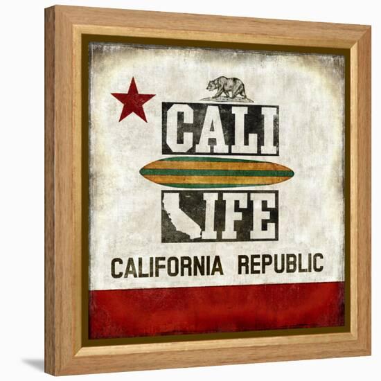 Cali Life-Luke Wilson-Framed Stretched Canvas