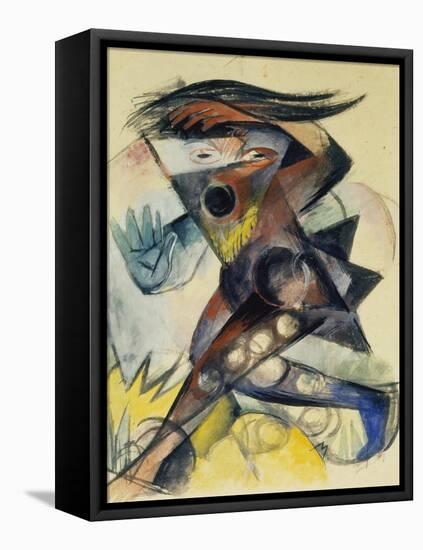 Caliban. Figure for Shakespeare's 'the Tempest', 1914-Franz Marc-Framed Premier Image Canvas