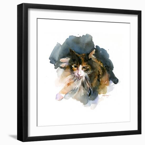 Calico Cat, 2015-John Keeling-Framed Giclee Print