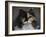 Calico Cat Portrait-Jai Johnson-Framed Giclee Print