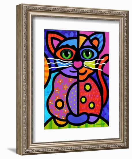 Calico Cat-Steven Scott-Framed Giclee Print