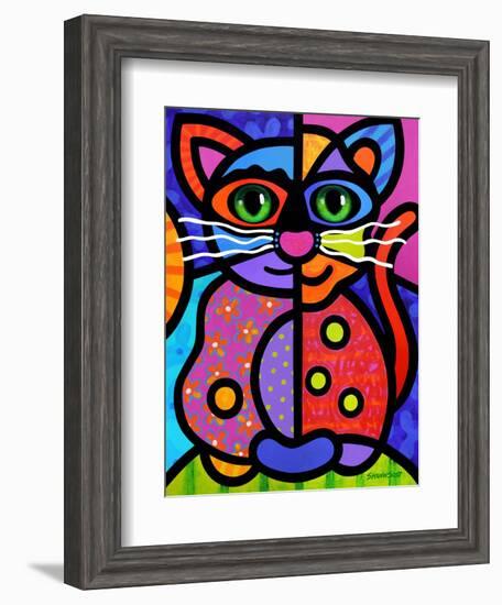 Calico Cat-Steven Scott-Framed Giclee Print