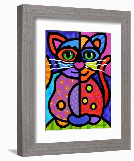 Calico Cat-Steven Scott-Framed Giclee Print