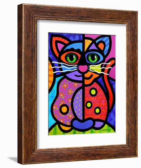 Calico Cat-Steven Scott-Framed Giclee Print