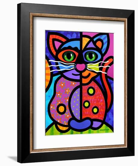 Calico Cat-Steven Scott-Framed Giclee Print