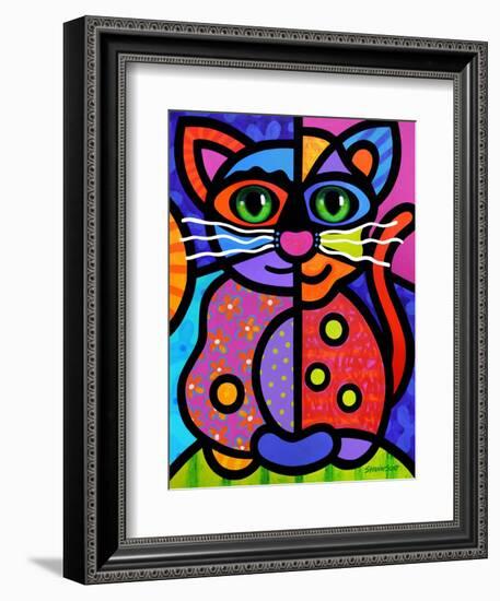 Calico Cat-Steven Scott-Framed Giclee Print