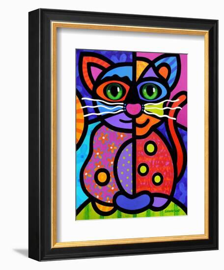 Calico Cat-Steven Scott-Framed Giclee Print