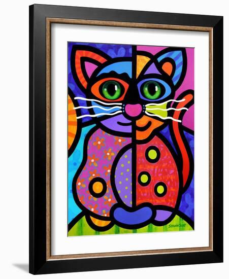 Calico Cat-Steven Scott-Framed Giclee Print