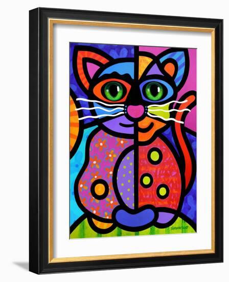 Calico Cat-Steven Scott-Framed Giclee Print