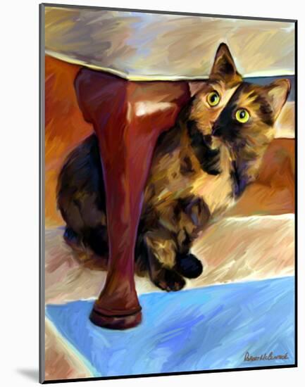 Calico Face-Robert Mcclintock-Mounted Art Print