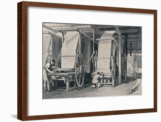 'Calico Printing', 1835, (1904)-Unknown-Framed Giclee Print