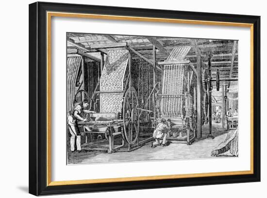 Calico Printing-null-Framed Giclee Print