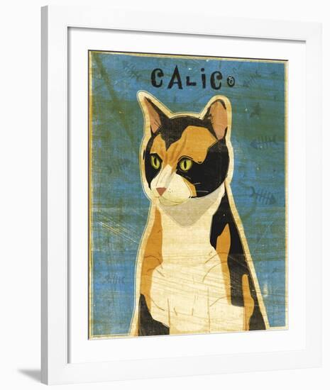 Calico-John W^ Golden-Framed Art Print