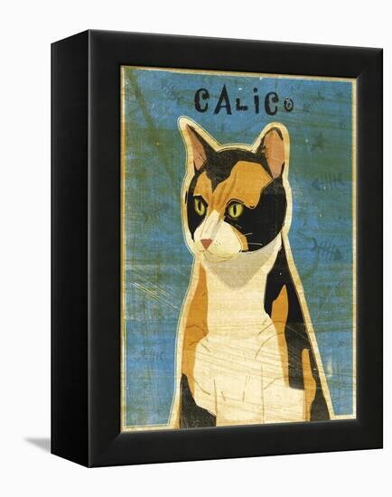 Calico-John W Golden-Framed Premier Image Canvas