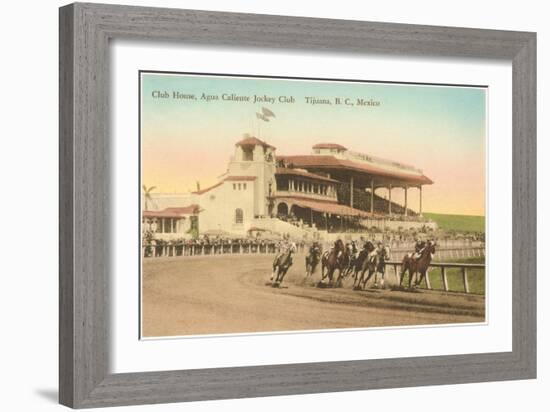 Caliente Racetrack, Tijuana, Mexico-null-Framed Art Print