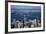 California, Aerial of Downtown San Francisco and Bridges-David Wall-Framed Photographic Print