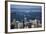 California, Aerial of Downtown San Francisco and Bridges-David Wall-Framed Photographic Print