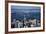 California, Aerial of Downtown San Francisco and Bridges-David Wall-Framed Photographic Print