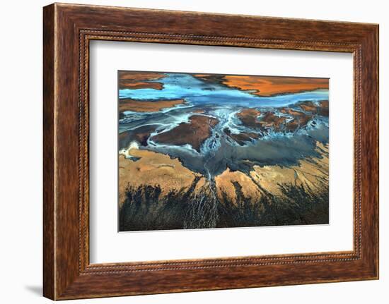 California Aerial - the Desert from Above-Tanja Ghirardini-Framed Photographic Print