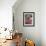 California, Anza Borrego Desert Sp, Sand Verbena and a Cholla Cactus-Christopher Talbot Frank-Framed Photographic Print displayed on a wall