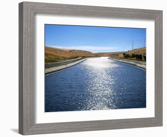 California Aqueduct, USA-Martin Bond-Framed Photographic Print