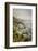 California, Big Sur, View of Pacific Ocean Coastline with Cow Parsley-Alison Jones-Framed Photographic Print