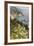 California, Big Sur, View of Pacific Ocean Coastline with Cow Parsley-Alison Jones-Framed Photographic Print