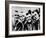 California Boy Scouts with Mohawk Haircuts-null-Framed Photo