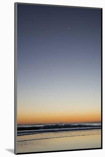 California, Carpinteria, Santa Barbara Channel, Beach at a Night-Alison Jones-Mounted Photographic Print