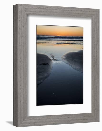 California, Carpinteria, Santa Barbara Channel, Beach at Low Tide-Alison Jones-Framed Photographic Print