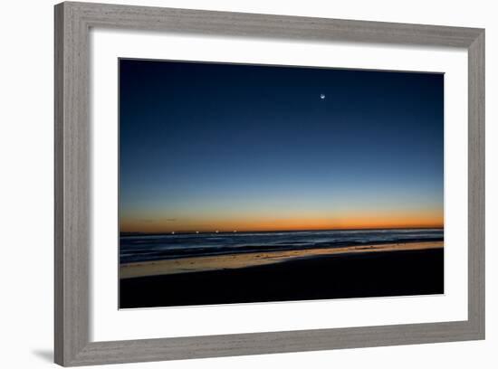 California, Carpinteria, Santa Barbara Channel, Beach at Low Tide-Alison Jones-Framed Photographic Print