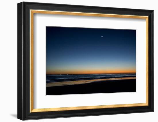 California, Carpinteria, Santa Barbara Channel, Beach at Low Tide-Alison Jones-Framed Photographic Print