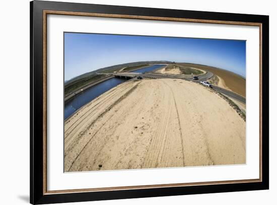 California, Central Valley, San Joaquin Valley, California Aqueduct-Alison Jones-Framed Photographic Print