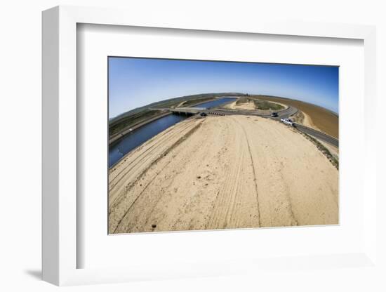 California, Central Valley, San Joaquin Valley, California Aqueduct-Alison Jones-Framed Photographic Print