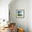 California Coast I-Megan Meagher-Framed Art Print displayed on a wall
