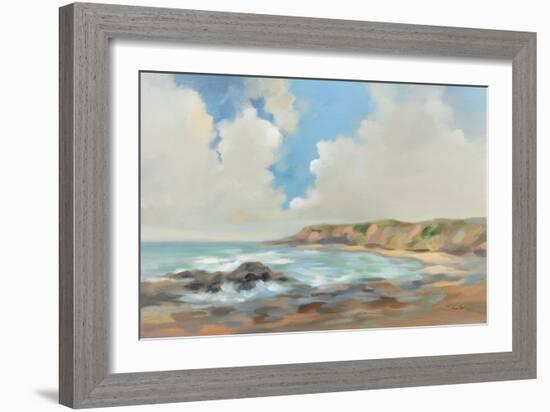 California Coast Marine Layer-Silvia Vassileva-Framed Art Print