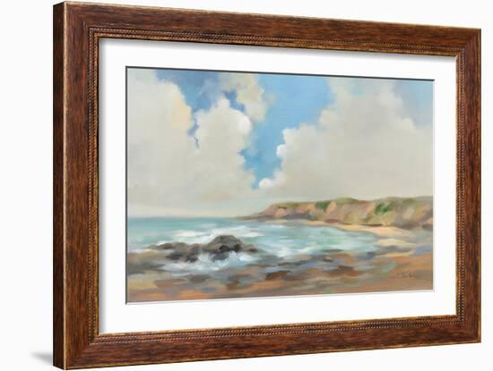 California Coast Marine Layer-Silvia Vassileva-Framed Art Print