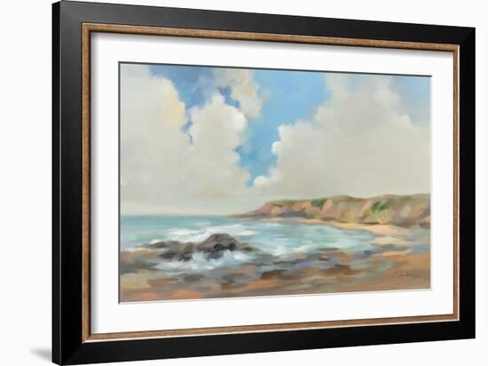 California Coast Marine Layer-Silvia Vassileva-Framed Art Print