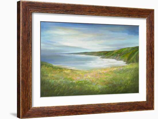 California Coastline-Sheila Finch-Framed Art Print