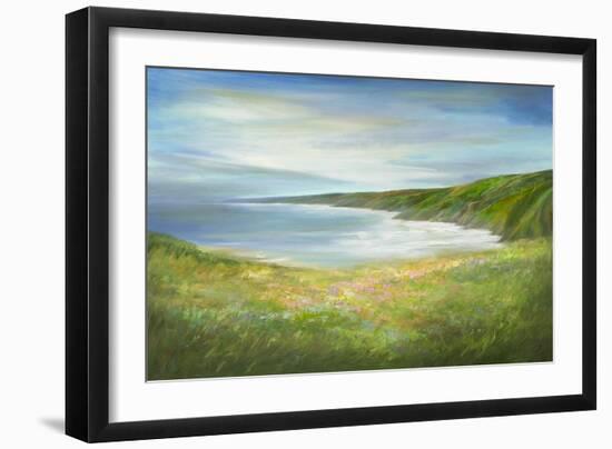 California Coastline-Sheila Finch-Framed Art Print