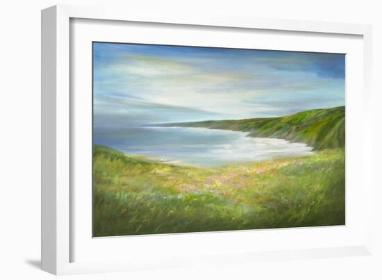 California Coastline-Sheila Finch-Framed Art Print