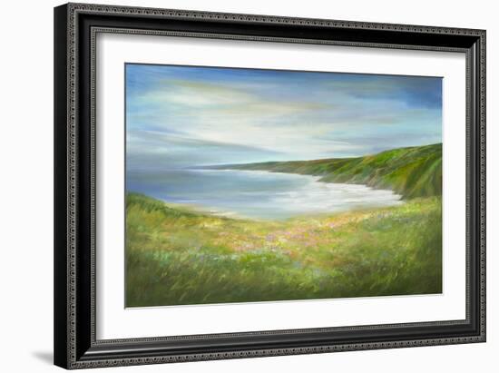 California Coastline-Sheila Finch-Framed Art Print