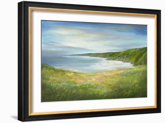 California Coastline-Sheila Finch-Framed Art Print