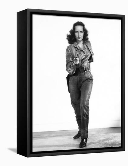 California Conquest, Teresa Wright, 1952-null-Framed Stretched Canvas