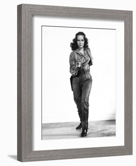 California Conquest, Teresa Wright, 1952-null-Framed Photo