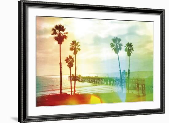 California Cool - Beach-Chuck Brody-Framed Giclee Print