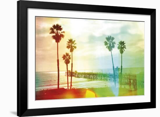 California Cool - Beach-Chuck Brody-Framed Giclee Print