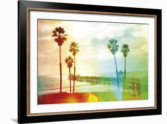 California Cool - Beach-Chuck Brody-Framed Giclee Print